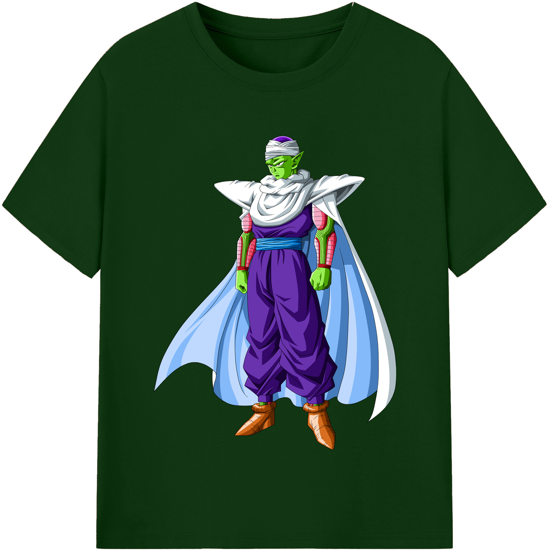 （画像用） ドラゴンボール ピッコロ DRAGON BALL Piccolo 綿100％半袖Tシャツ（フロントプリント）